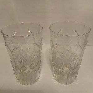 2 Large Glass made in 🇫🇷 France